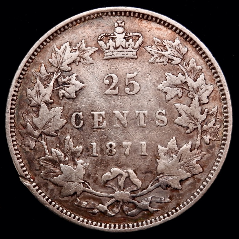 1871-Victoria-25-Cent-?